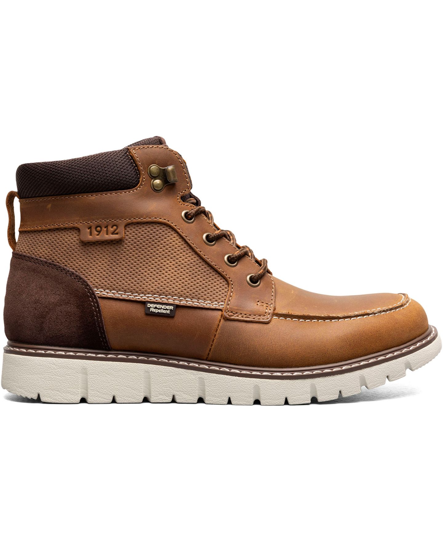 Мужские ботинки Nunn Bush Karnak Moc Toe Boot, цвет: Чёрный — фото 8
