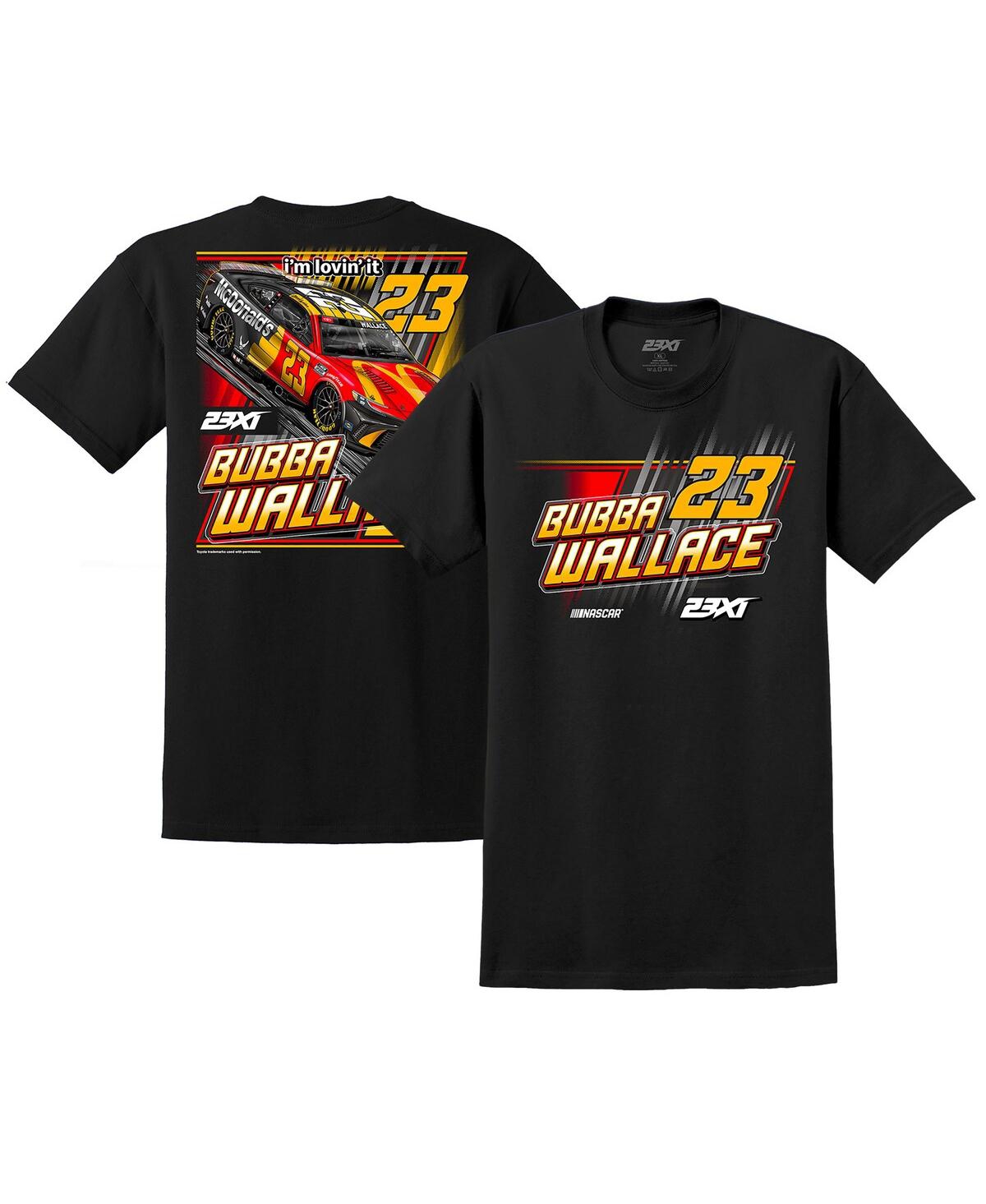 Men's Black Bubba Wallace Car T-Shirt - Black