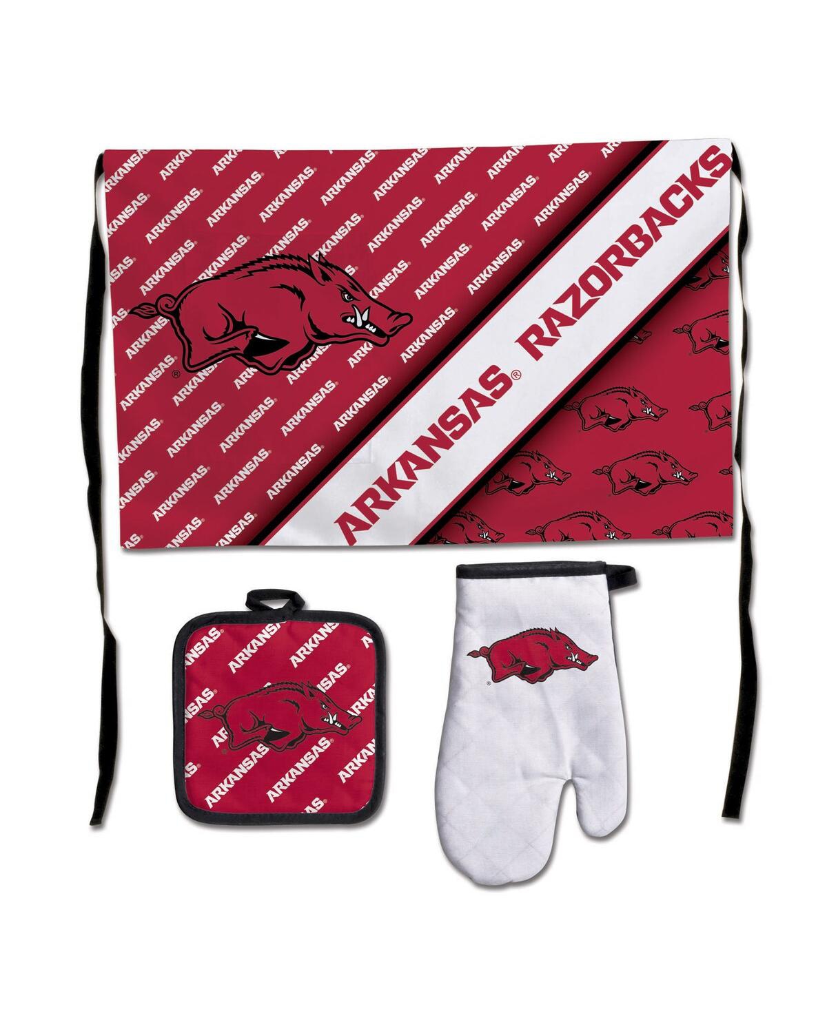 Wincraft Arkansas Razorbacks 3-piece Barbecue Set In No Color