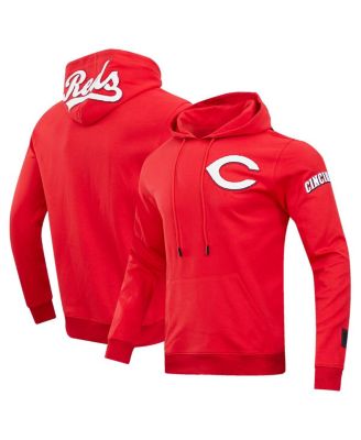 Pro Standard Men's Red Cincinnati Reds Team Logo Pullover Hoodie - Macy's