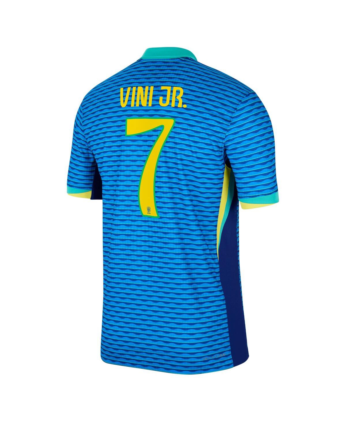Nike Men's Vini Jr.Brazil National Team 2024 Away Authentic Jersey - Blue