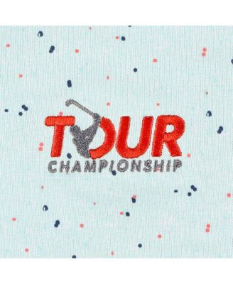 Men's Aqua TOUR Championship Tweed Texture Stretch Pique ProDry Polo