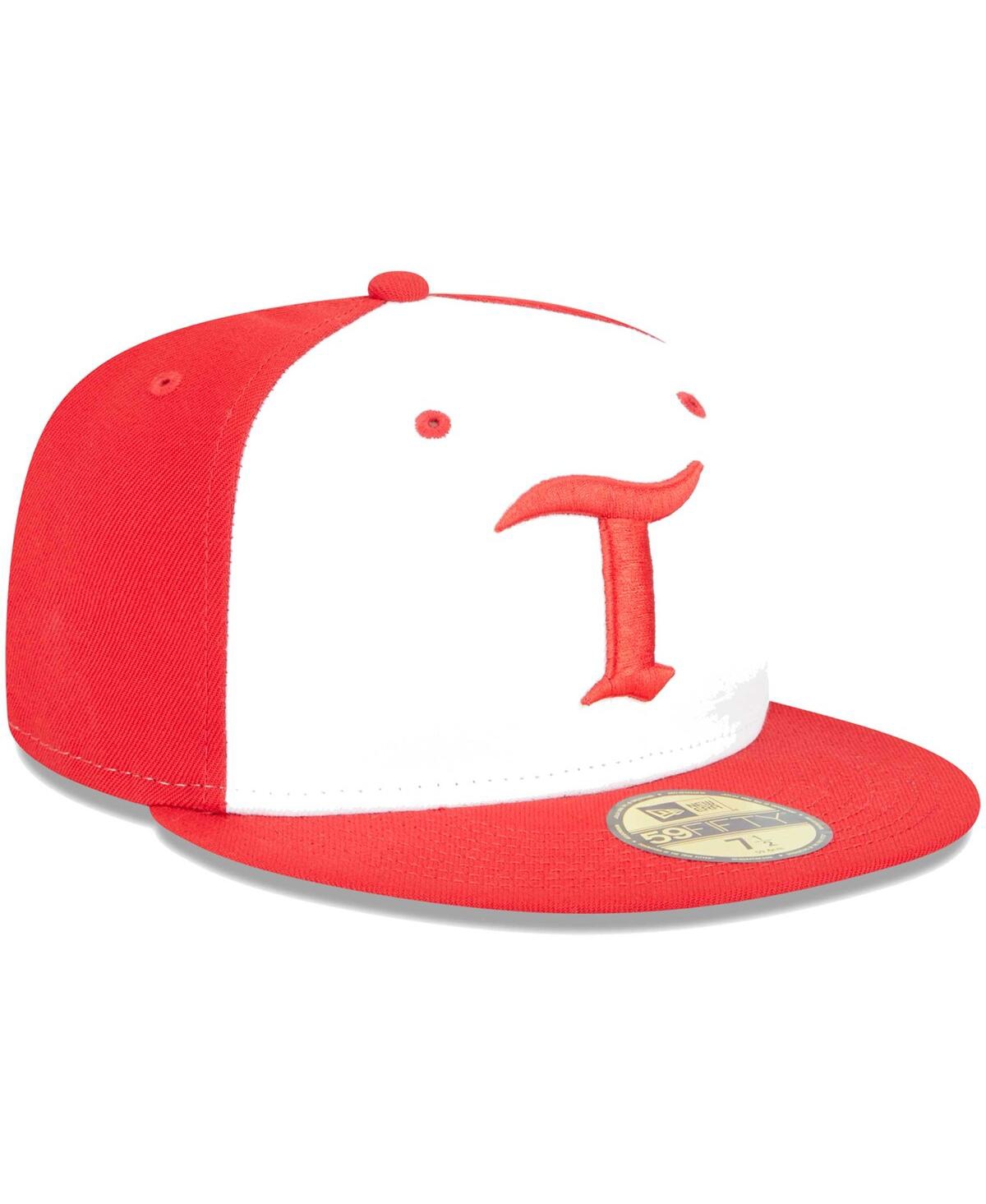 New Era Men'sToledo Mud Hens Theme Nights Tigers 59FIFTY Fitted Hat - White
