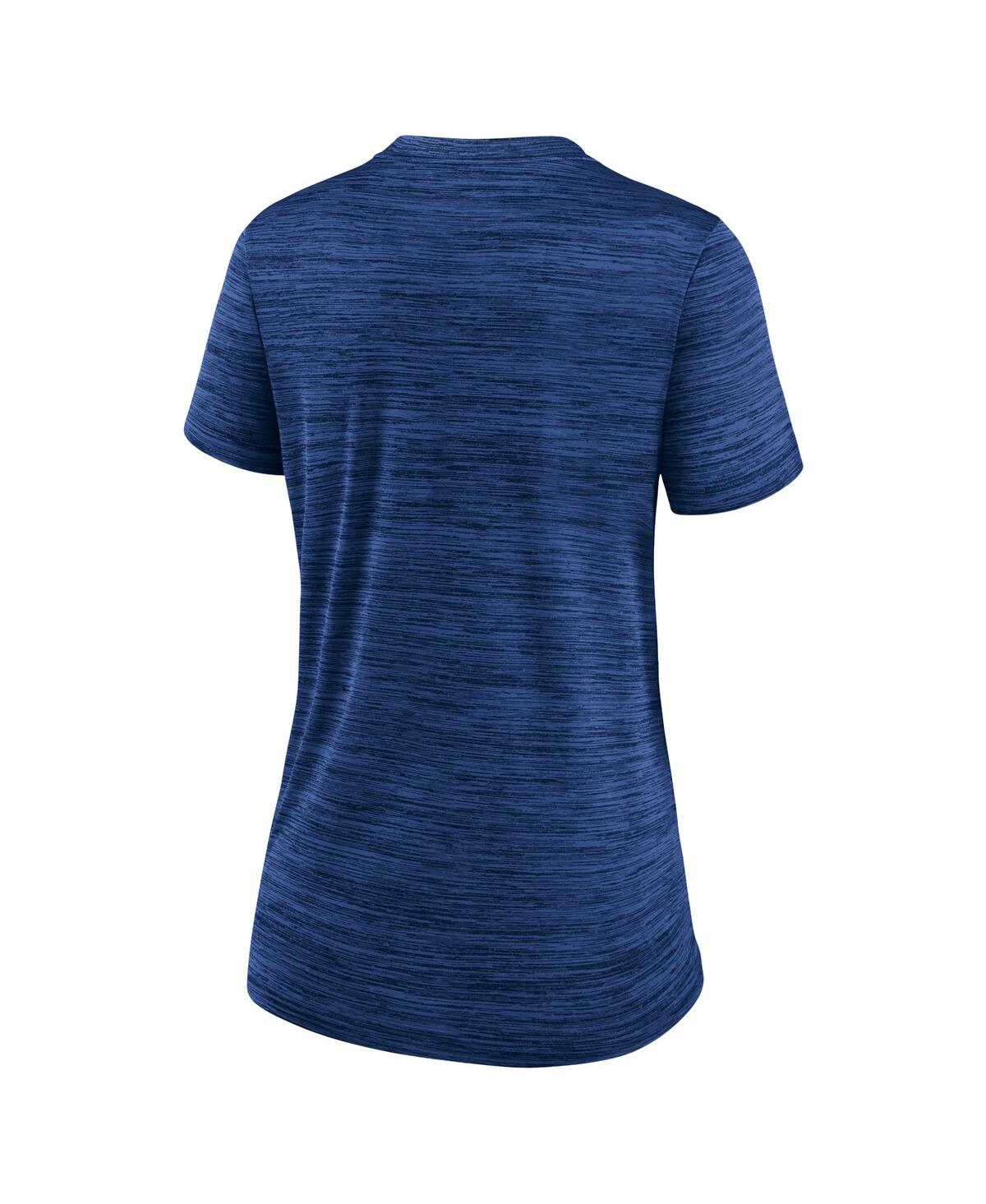 Nike Women's Royal Chicago Cubs Authentic Collection Velocity Performance T-shirt In Royal