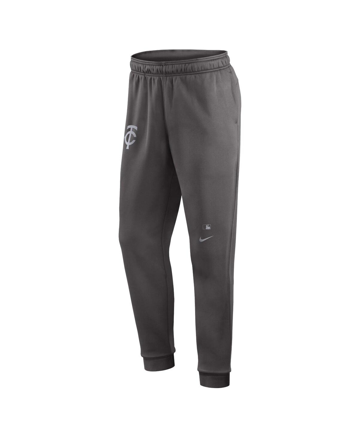 Nike Men'sMinnesota Twins Authentic Collection Travel Player Performance Pants - Gray