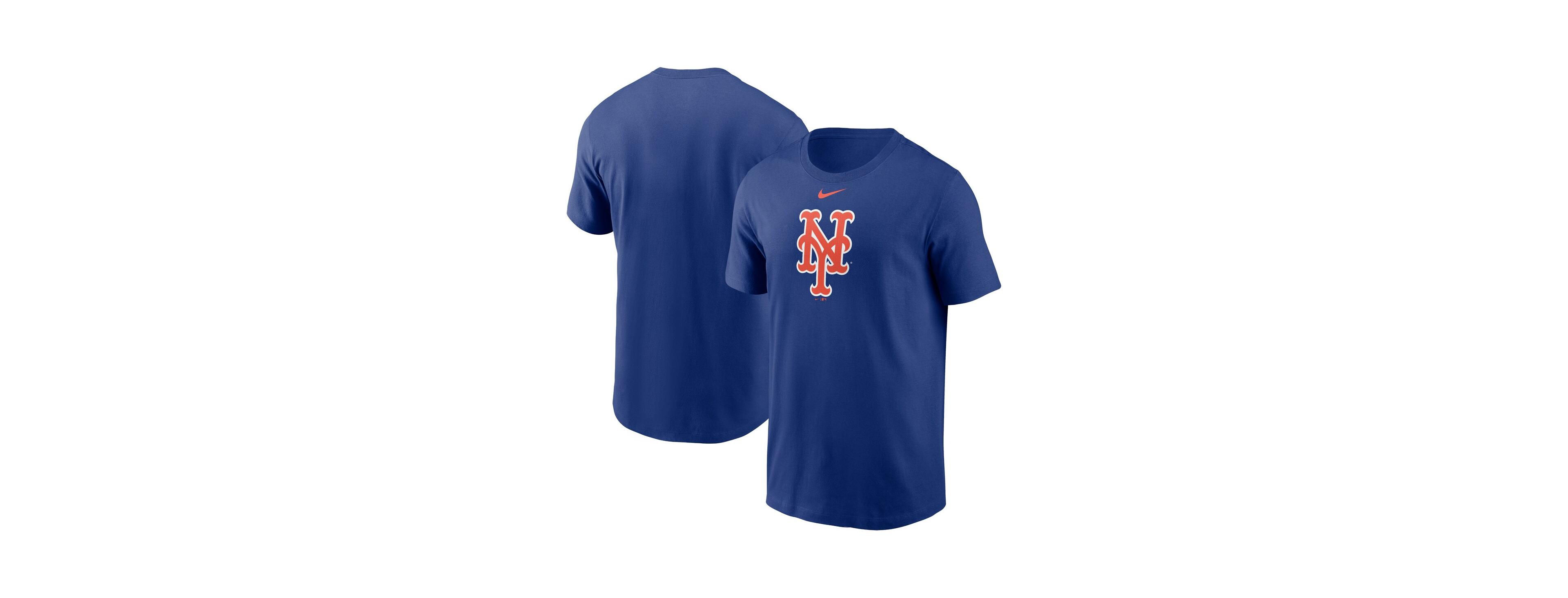 Nike Men's Royal New York Mets Fuse Logo T-Shirt