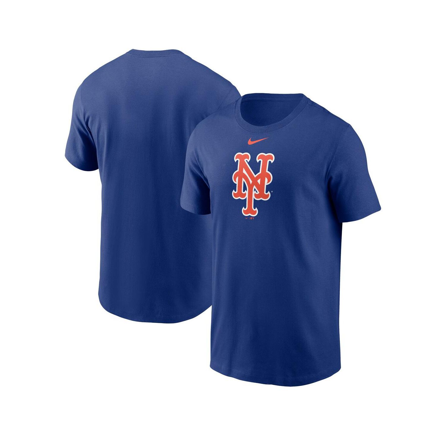 Men's Royal New York Mets Fuse Logo T-Shirt