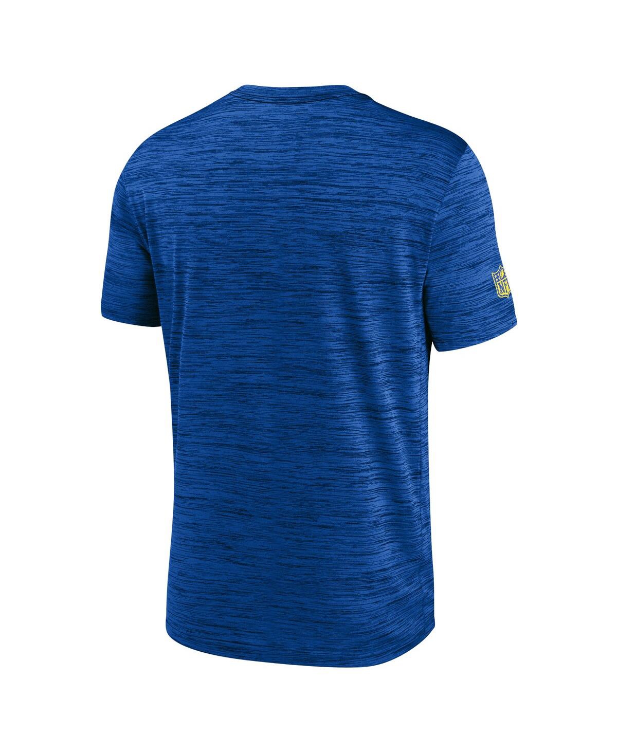 Nike Men'sLos Angeles Rams 2024 Sideline Velocity Performance T-Shirt - Royal