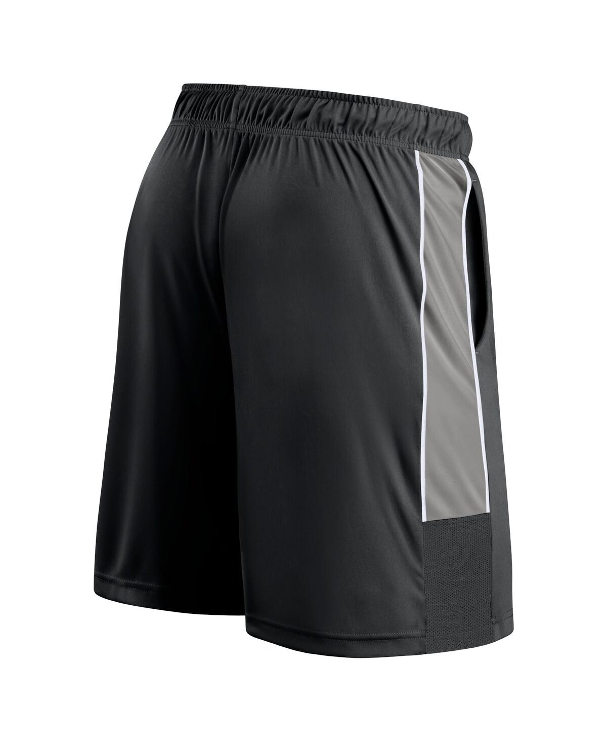 Fanatics Men'sChicago White Sox Win the Match Defender Shorts - Black, Gray