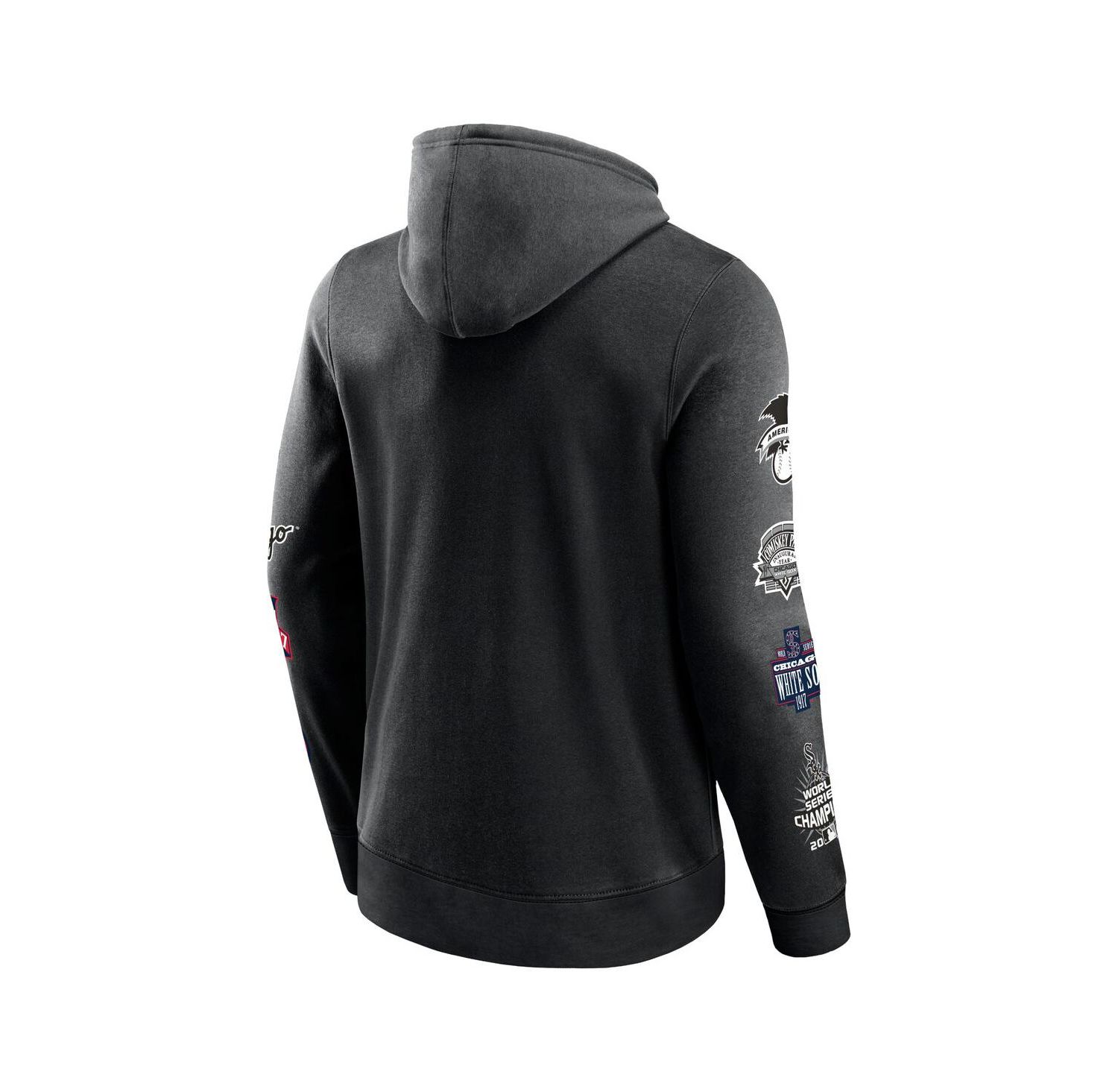 Men's Black Chicago White Sox Wild Winner Pullover Hoodie