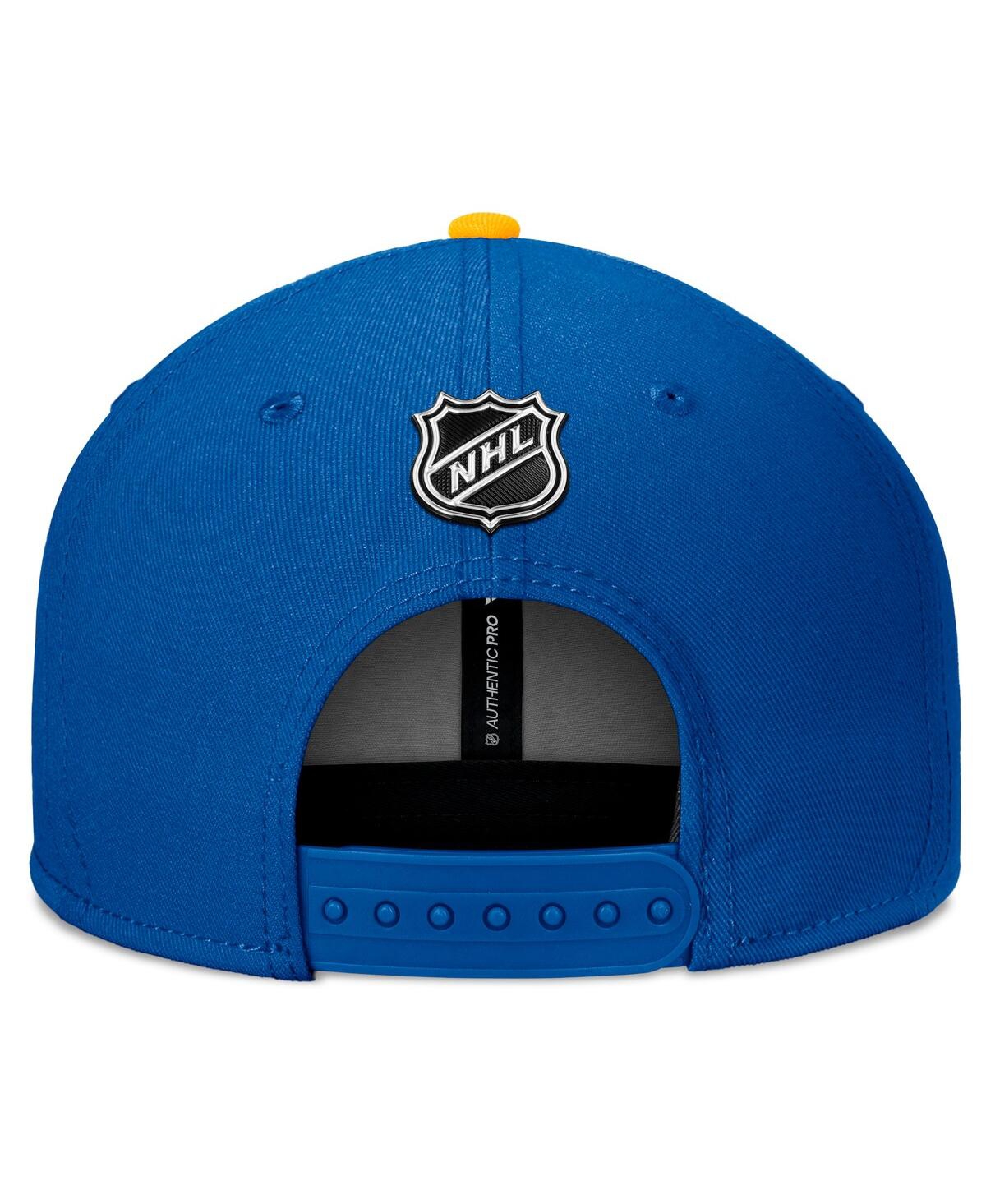 Fanatics Men's Royal Buffalo Sabres 2024 Nhl Draft Snapback Hat In Royal,gold