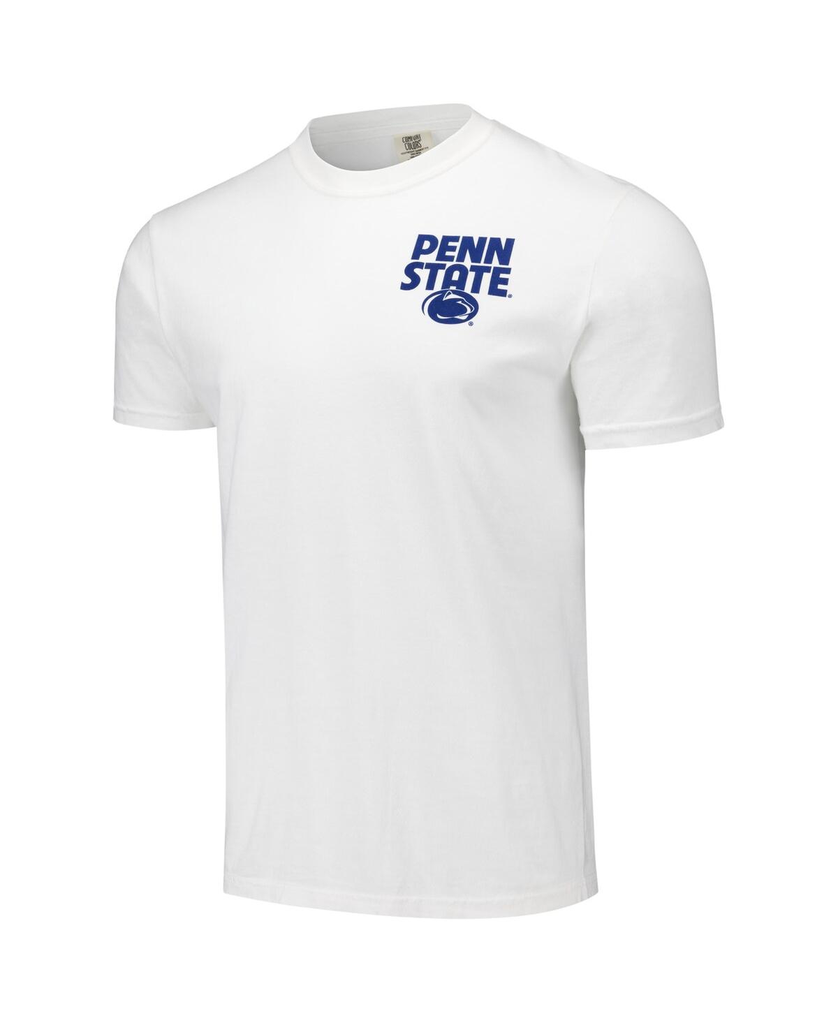 Image One Men's and Women'sPenn State Nittany Lions Hyper Local Gameday Statue T-Shirt - White