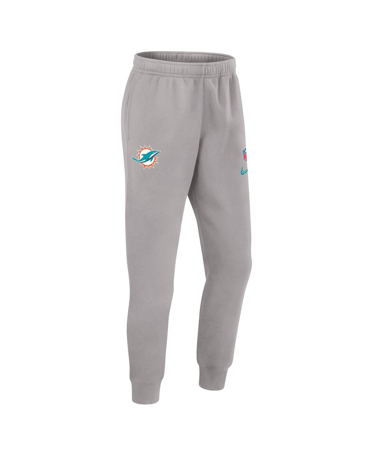 Nike Men'sMiami Dolphins 2024 Sideline Club Pants - Gray