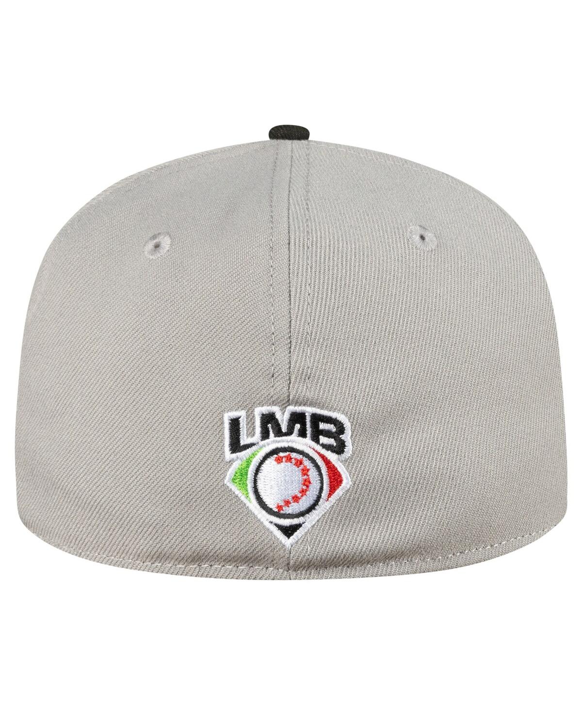New Era Men's Gray/black Olmecas De Tabasco Mexico League On