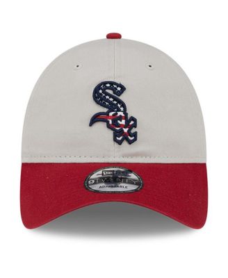 Men's Red Chicago White Sox 2024 Fourth of July 9TWENTY Adjustable Hat