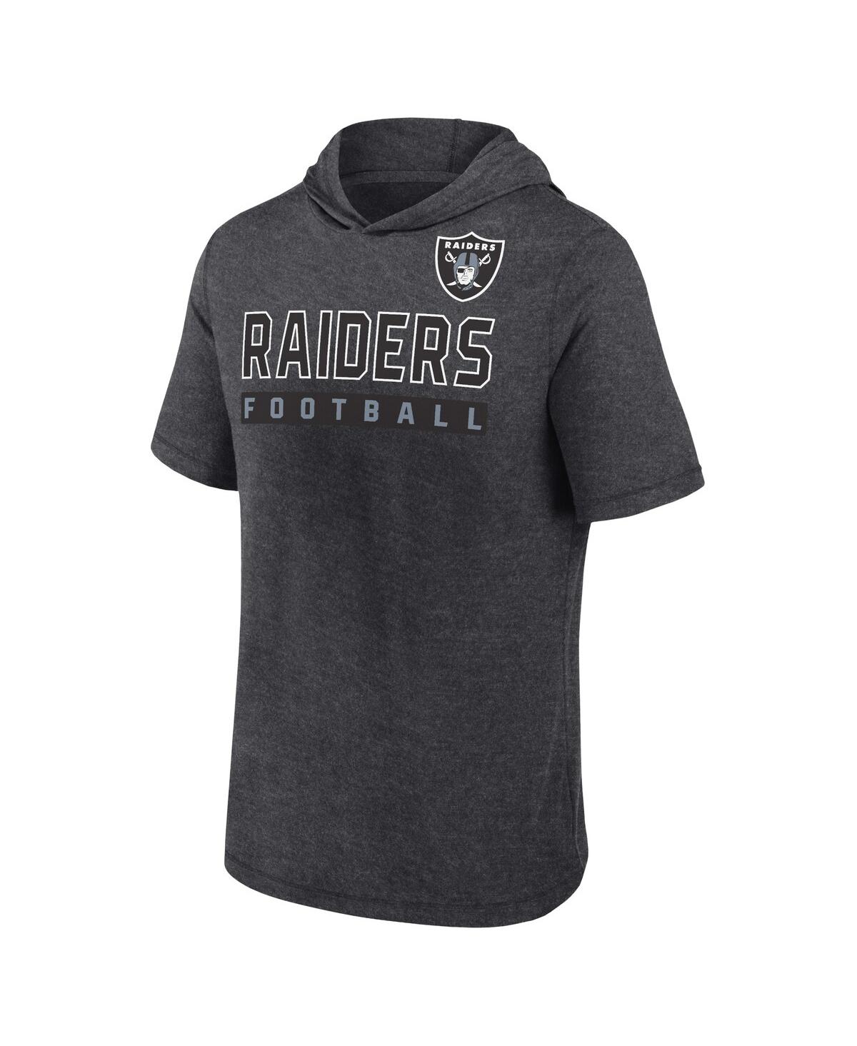 Fanatics Men'sLas Vegas Raiders Big Tall Hoodie T-Shirt - Black
