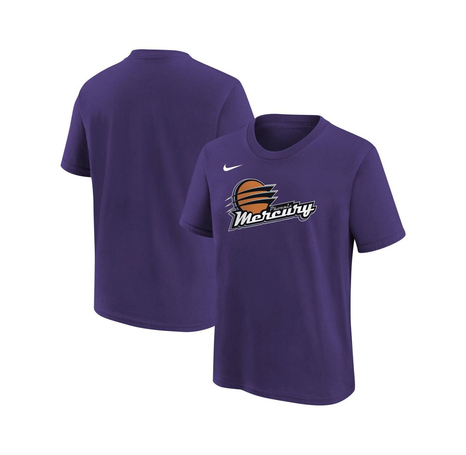 Big Boys and Girls Purple Phoenix Mercury Essential Logo T-Shirt