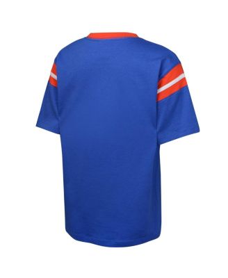 Big Boys and Girls Blue Team USA Looney Tunes Sports Team T-Shirt