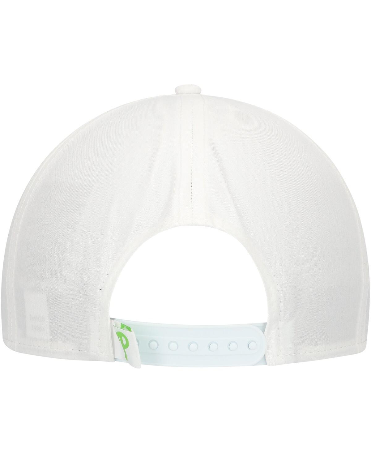 New Era Men's White Philadelphia Phillies Spring Spectrum Golfer Snapback Hat In White