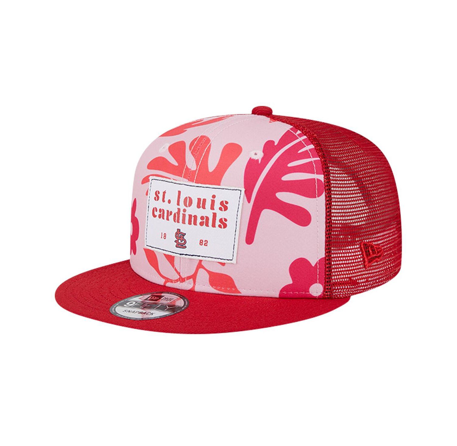 Men's Red St. Louis Cardinals Bikini Bottom Trucker 9FIFTY Snapback Hat