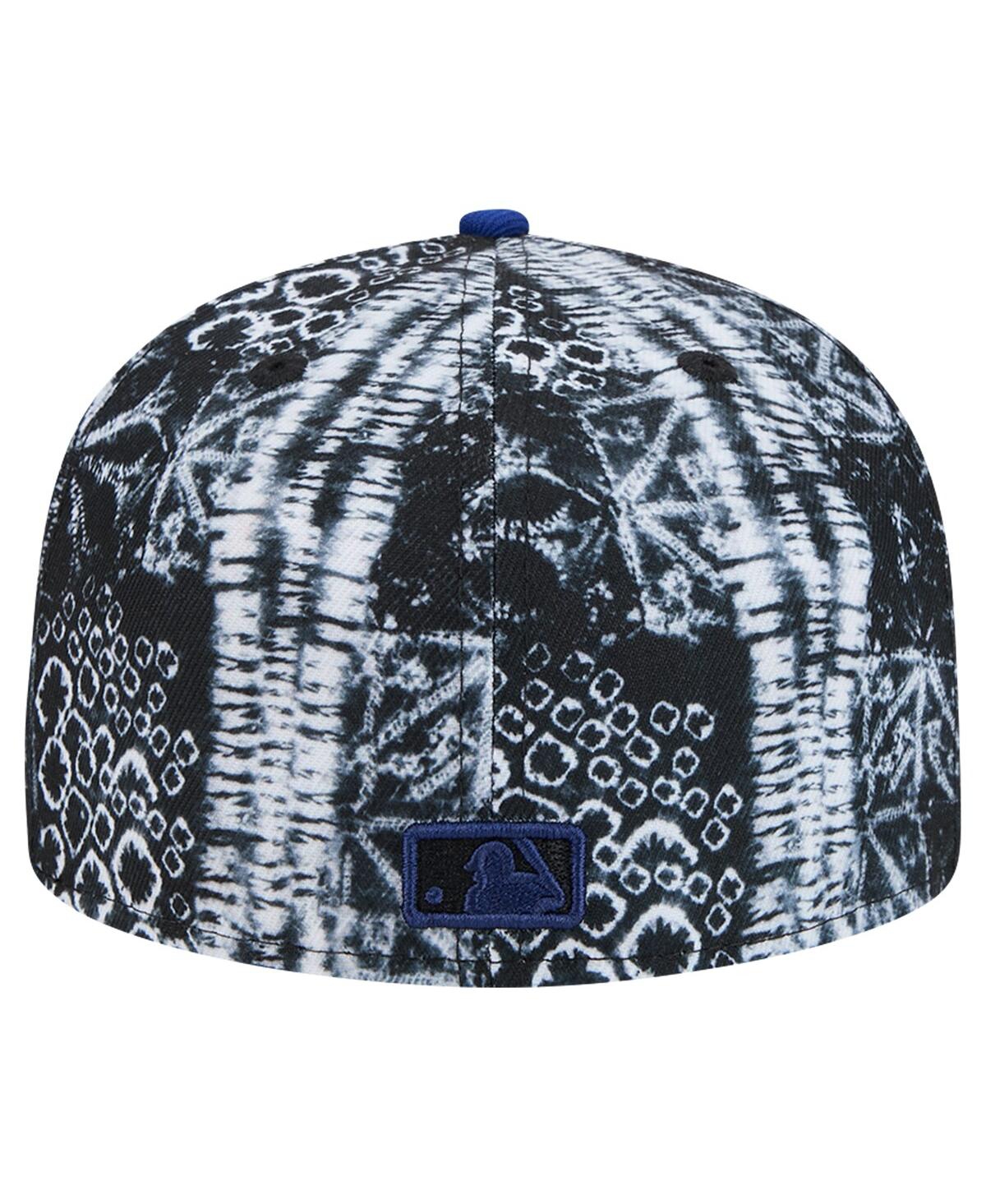 New Era Men's Black Toronto Blue Jays Sands 59fifty Fitted Hat In Black