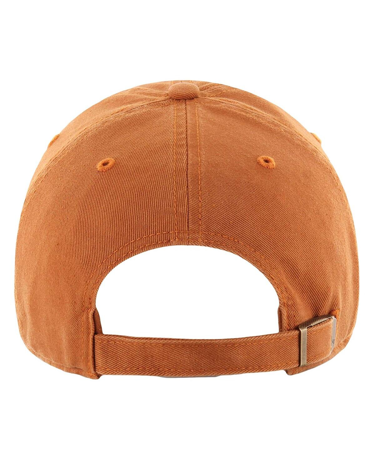 '47 Brand Men's and Women's Texas Orange Texas Longhorns Women's Basketball Archway Clean Up Adjustable Hat