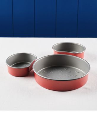 Bake with Mickey Mouse 3-Piece Nonstick Cake Pan Set