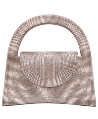 All Over Crystal Satchel Bag