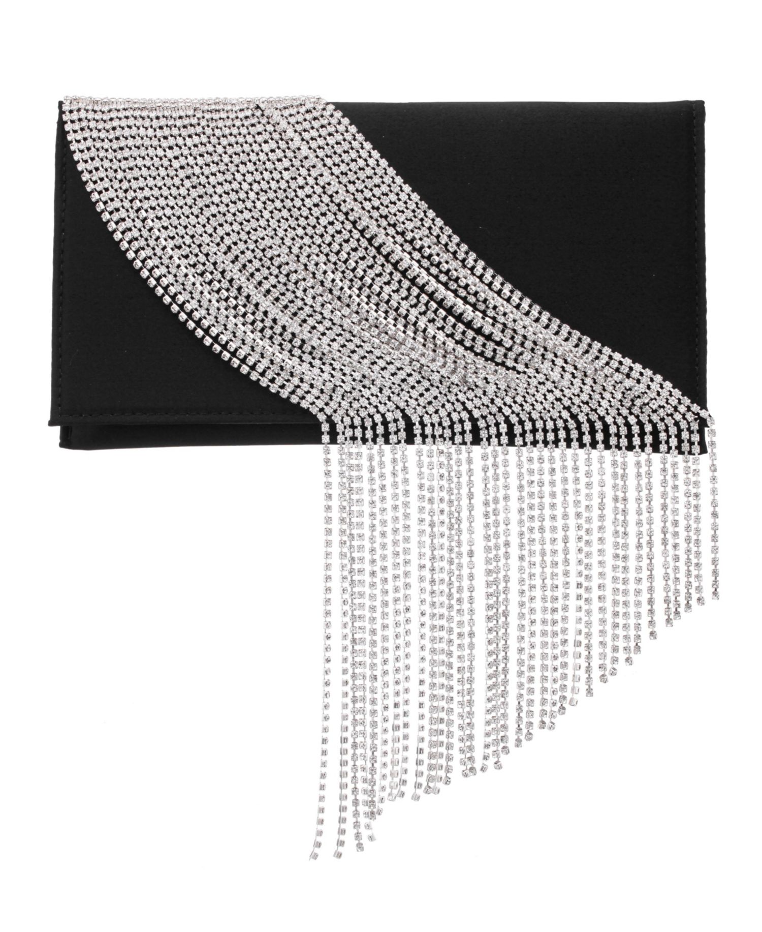 Crystal Chain Slim Envelope Clutch
