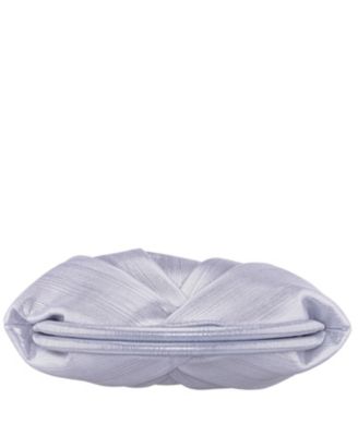 Metallic Sheen Soft Pleated Clutch