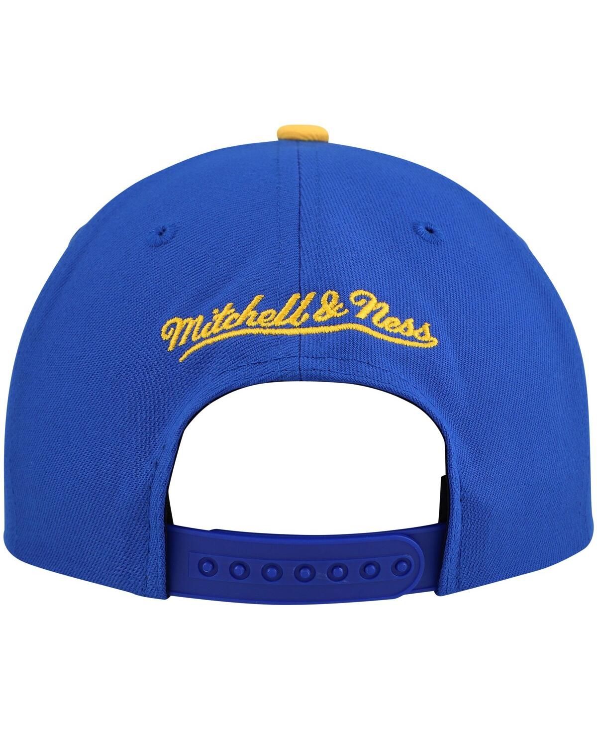 Mitchell & Ness Men's Royal/gold Pitt Panthers 2-tone 2.0 Snapback Hat In Royal,gold