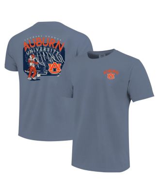 Big Boys and Girls Blue Auburn Tigers Hyperlocal Comfort Colors T-Shirt