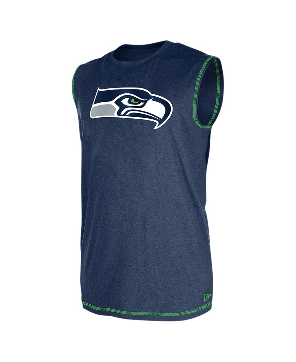 NEW ERA MEN'S COLLEGE NAVY SEATTLE SEAHAWKS TANK TOP 