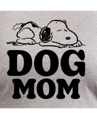Trendy Peanuts Dog Mom Plus Size Graphic Tank