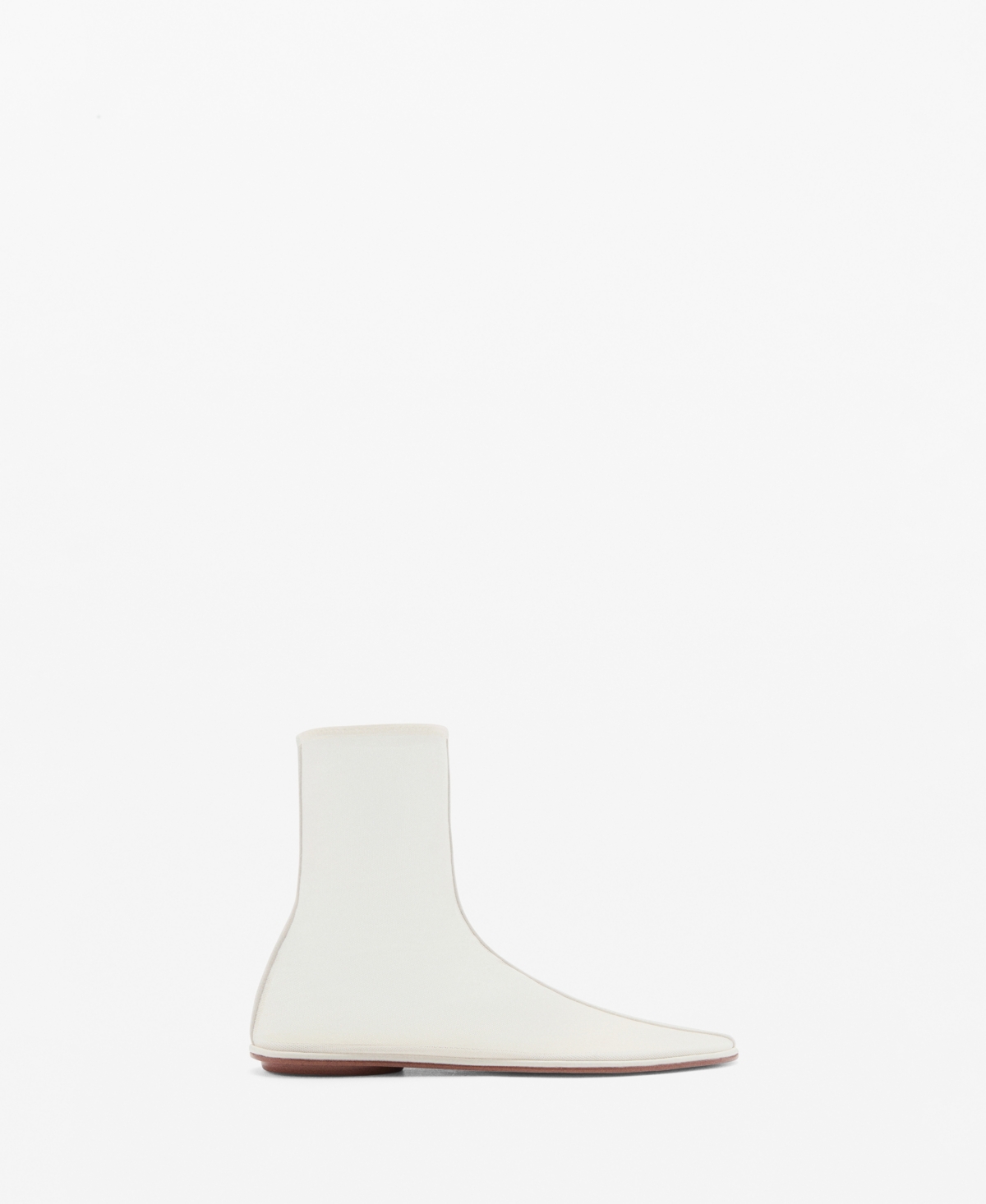 Mango Women's Mesh High Top Shoes In White