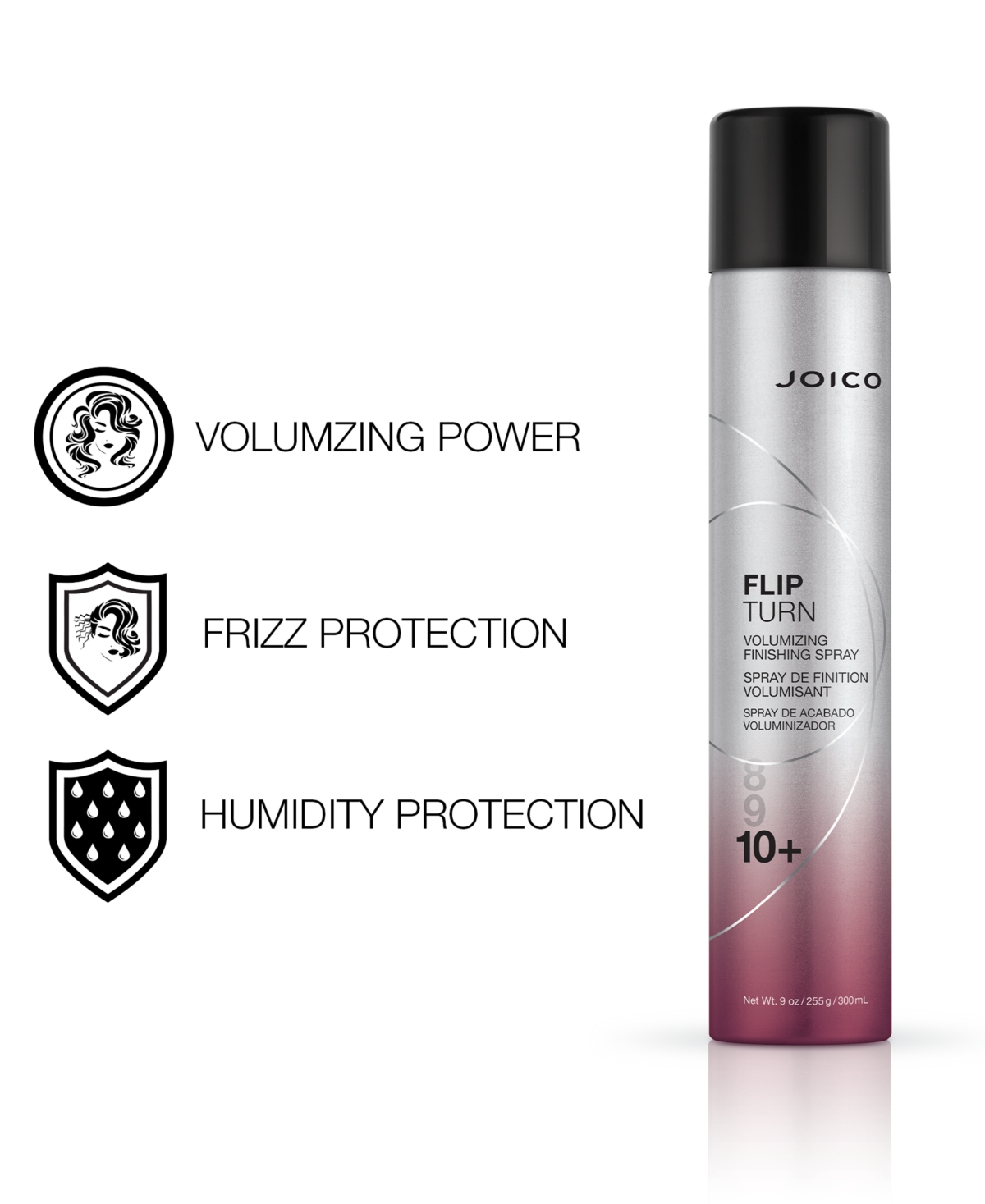 JOICO FLIP TURN VOLUMIZING FINISHING SPRAY, 9 OZ. 