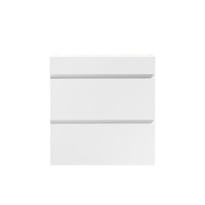  Glossy White Integrated Solid Surface Basin