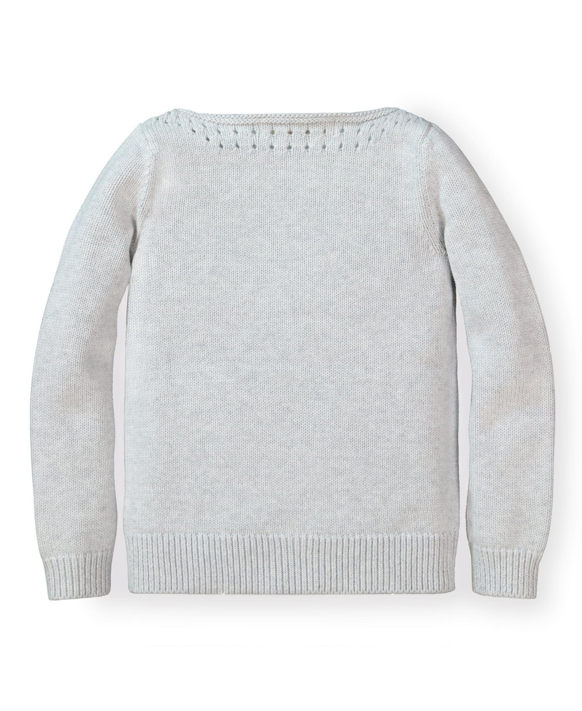 Hope & Henry Baby Girls Pointelle Detail Sweater