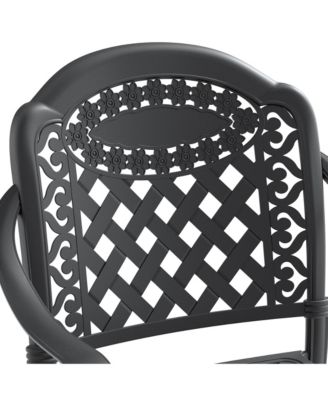 Streamdale 5-Piece Cast Aluminum Patio Set with Cushions