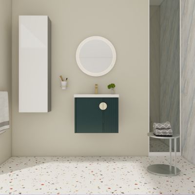 Streamdale 24" Wall-Mounted Vanity with Soft-Close Doors