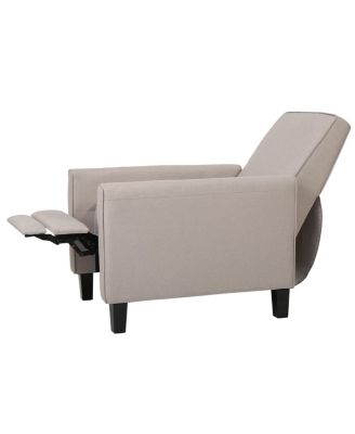 Elegant Floral Push Back Recliner For Comfort And Style