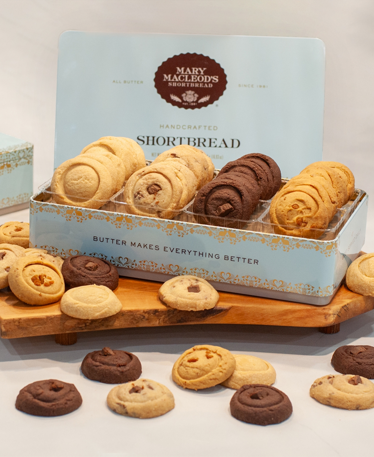 Mary Macleod's Variety Signature Cookie Tin Shortbread Cookies Gift