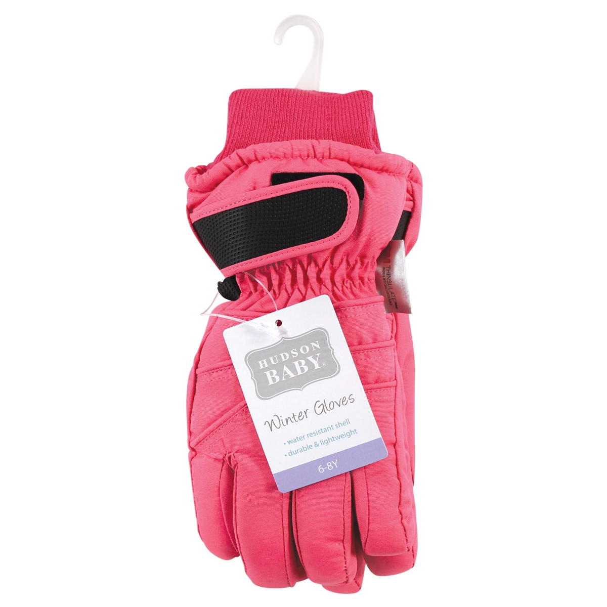 Hudson Baby Unisex Snow Gloves,- Pink