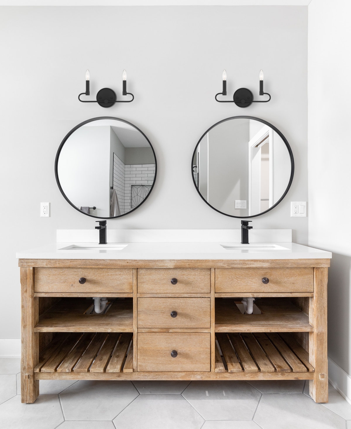 Designer's Fountain Summit 14" Metal 2 Light Vanity In Matte Black