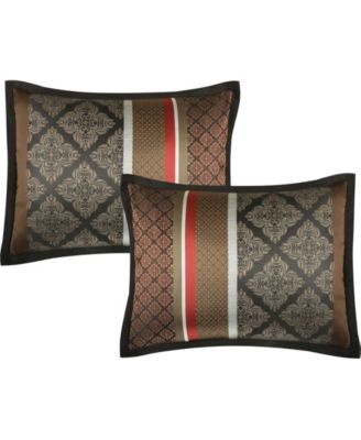 Tefia Jacquard Damask 7-Pc. Comforter Set, Queen
