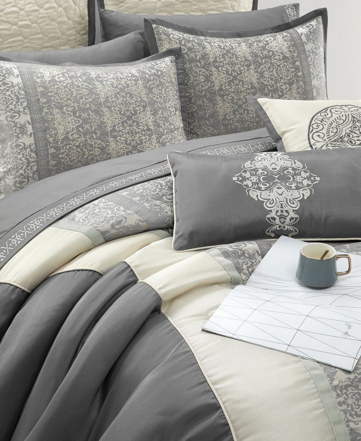 Stratford Park Arabesque 12-Pc. Comforter Set