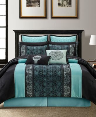 Arabesque 12-Pc. Comforter Set, California King