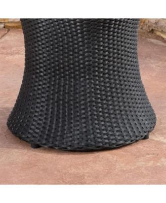 Streamdale Compact Hourglass Side Table For Indoor/Outdoor Use