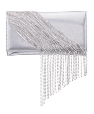 Crystal Chain Slim Envelope Clutch