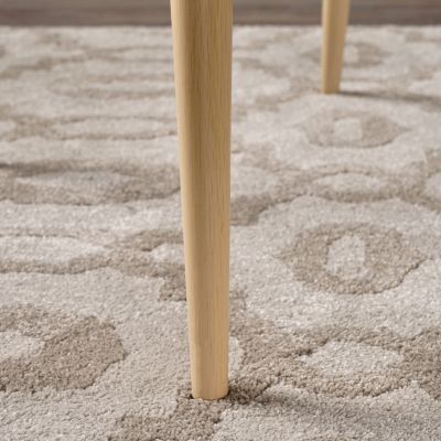 Streamdale Modern Twist Dining Chair With Contoured Comfort